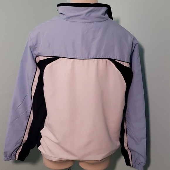 Aspire, size  large summer jacket,  net lined,  blue/white. Great spring jacket. - Picture 6 of 8